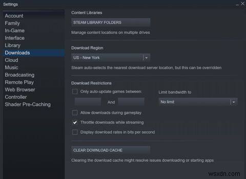 Windows 10에서 Steam 다운로드 속도를 높이는 완벽 가이드