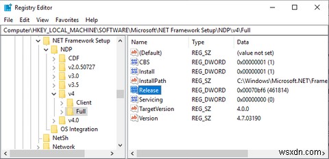 Windows에 설치된 .NET Framework 버전을 확인하는 6가지 방법