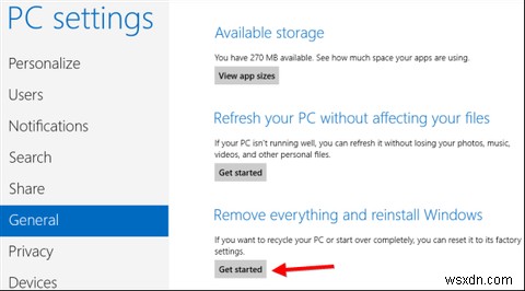 Windows 8 복원·새로 고침·초기화 기능 사용법 총정리