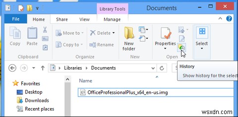 Windows 8에 내장된  타임머신  백업 기능, 파일 기록(File History) 활용법