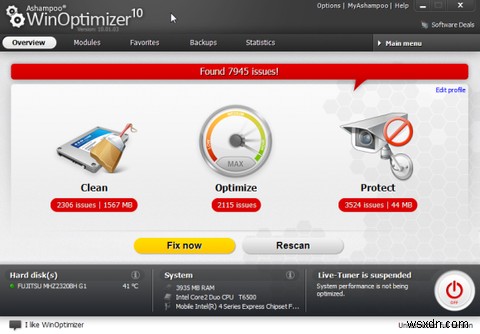 Ashampoo WinOptimizer로 PC 청소·최적화, 더 나은 성능을 위한 완벽 가이드