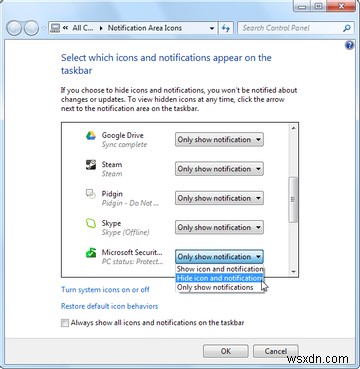 Windows 7 시스템 트레이(알림 영역) 정리 및 관리 완벽 가이드