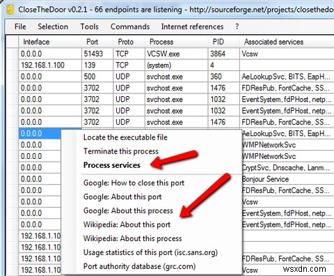 CloseTheDoor로 PC의 원치 않는 연결 차단하고 숨은 프로세스 찾기
