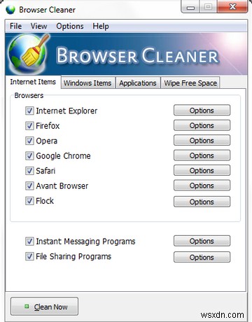 브라우저 클리너로 빠르고 깔끔하게 임시 파일 삭제하기 [Windows]