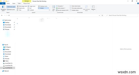 Windows 10 미리보기 창이 작동하지 않을 때? 해결하는 8가지 방법