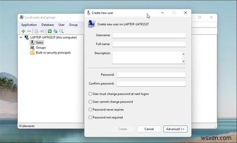 Windows 11·10 Home에서 로컬 사용자 및 그룹 관리(lusrmgr.msc) 활성화하는 방법