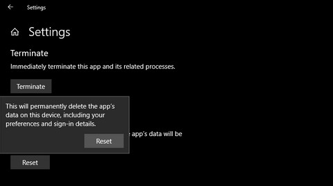 Windows 10에서 설정 앱을 초기화하는 방법
