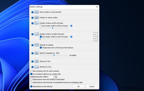 Windows 10·11 창 제목 표시줄에 더 많은 버튼 추가하는 방법