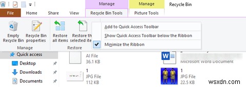 Windows 10 휴지통에서 삭제된 파일을 복원하는 4가지 방법