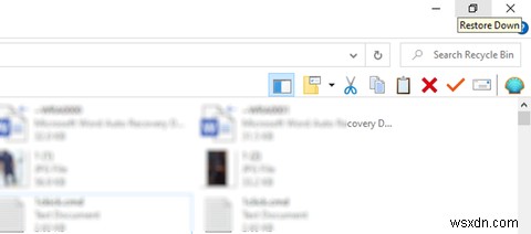 Windows 10 휴지통에서 삭제된 파일을 복원하는 4가지 방법