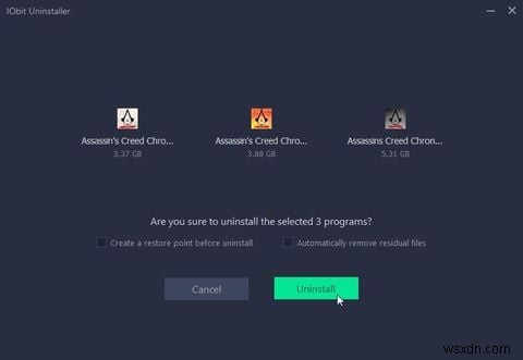 IObit Uninstaller로 Windows 10 프로그램 한 번에 일괄 삭제하는 방법