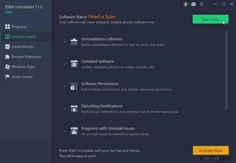 IObit Uninstaller로 Windows 10 프로그램 한 번에 일괄 삭제하는 방법