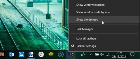 Windows 바탕 화면에 빠르게 접근하는 10가지 방법
