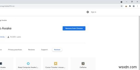 카페인(Caffeine)으로 윈도우 PC 절전 모드 막는 방법