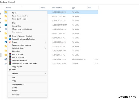Windows 11에서 Windows 10식 상황에 맞는 메뉴로 되돌리는 방법