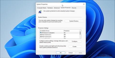 Windows 명령 프롬프트로 복원 지점 만들고 사용하는 방법