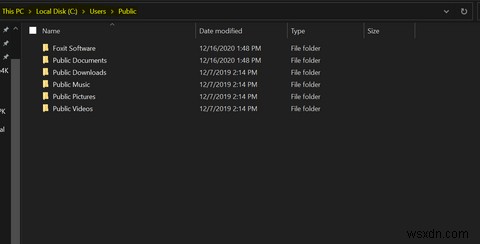 Windows 10에서 다른 사용자 계정 간에 파일을 복사·공유하는 방법