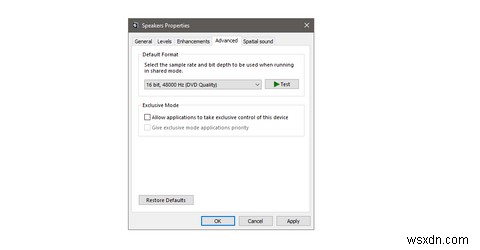 Windows 10 오디오 딱딱거림·잡음 문제 해결 방법 6가지