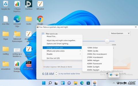 Windows 10에서 f.lux를 100% 활용하는 5가지 방법