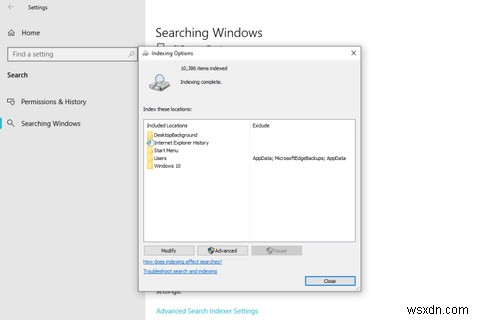 Windows 10 고급 검색 모드 활성화로 PC 속 모든 파일 찾는 방법