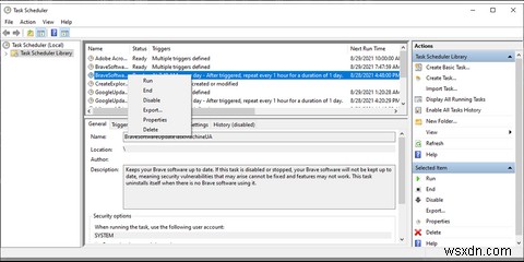 Windows 10에서 예약 작업을 비활성화하는 3가지 방법