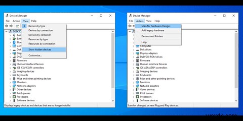 Windows 10에서 사라진 네트워크 어댑터를 복구하는 10가지 방법