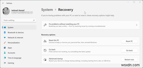 Windows 11에서 Windows 10으로 다운그레이드하는 방법 총정리