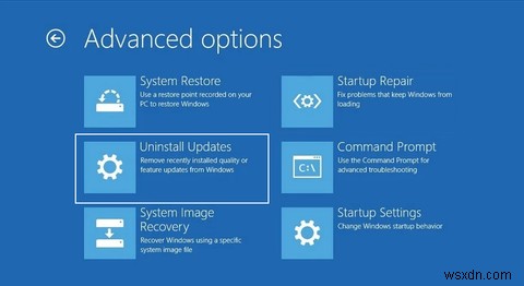 Windows 10 업데이트를 수동으로 제거하는 5가지 방법