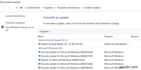 Windows 10 2021년 2월 업데이트, 파일 기록 백업 기능 오류 유발