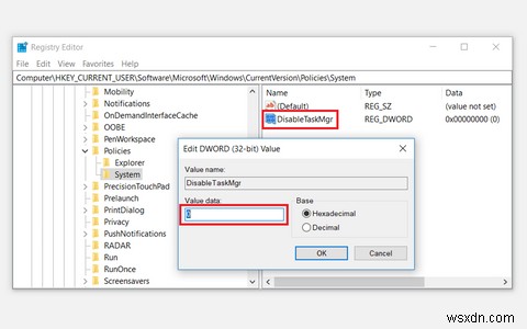 Windows 10  관리자가 작업 관리자를 사용하지 않도록 설정했습니다  오류 해결 방법