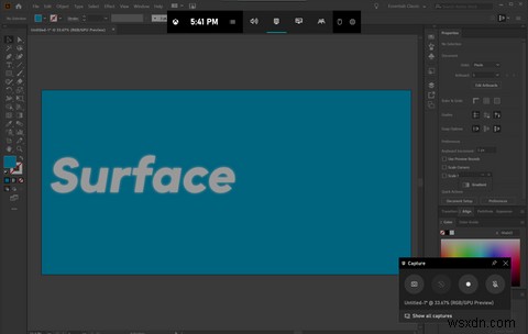 서피스 프로(Surface Pro) 태블릿에서 스크린샷 찍는 방법 총정리