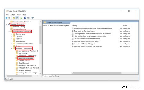 Windows 10에서 다운로드한 파일이 차단되지 않도록 설정하는 방법