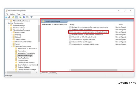 Windows 10에서 다운로드한 파일이 차단되지 않도록 설정하는 방법