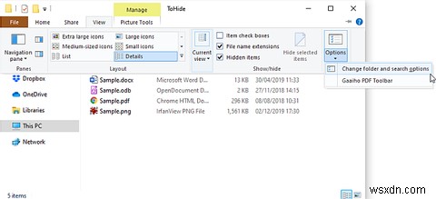 Windows 10에서 파일, 폴더 및 드라이브를 숨기는 5가지 방법