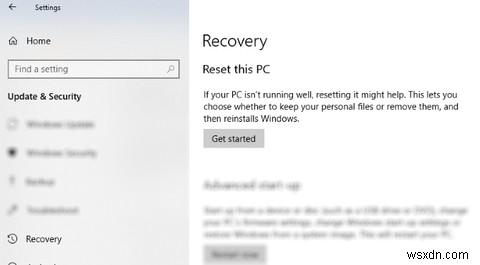 Windows 10 시스템 복원 및 공장 초기화 방법 완벽 가이드