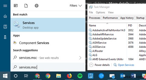 Windows 10에서 안전하게 비활성화할 수 있는 서비스 13가지 완벽 가이드