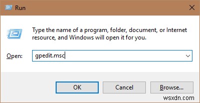 Windows 10에서 로컬 그룹 정책 편집기(gpedit.msc)를 여는 방법