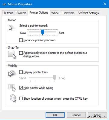 Windows 10 마우스 완벽하게 사용자 지정하는 방법 총정리
