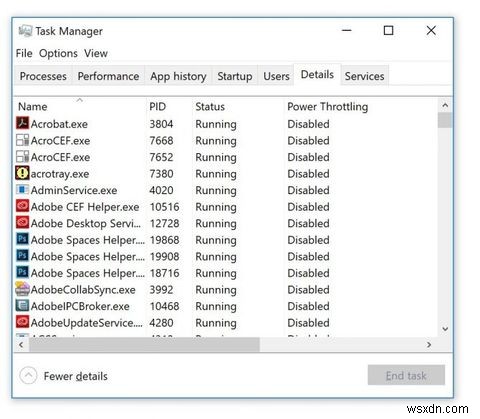 Windows 10 전원 조절(Power Throttling) 기능으로 배터리 수명 늘리는 방법