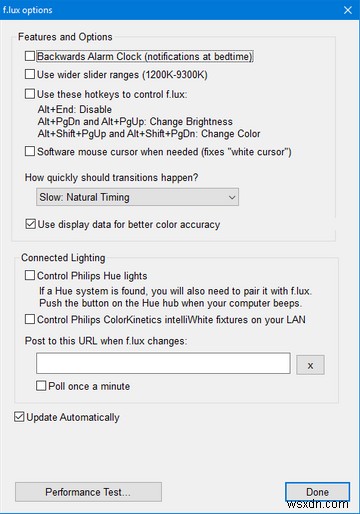 f.lux vs Windows 10 야간 조명: 어떤 블루라이트 필터를 선택해야 할까?