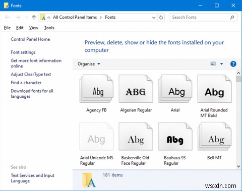 Windows 10 텍스트 크기 및 글꼴 변경 완벽 가이드
