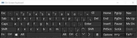 Windows 10에서 화상 키보드 켜고 끄는 방법 총정리