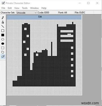Windows 숨겨진 도구  프라이빗 캐릭터 에디터 로 나만의 글꼴과 문자 만드는 법