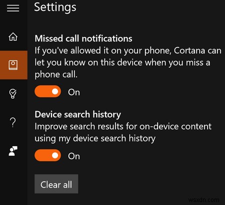 Windows 10에서 부재중 전화 알림을 PC로 받는 방법