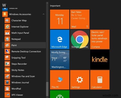 Windows 10 액세서리 폴더, 숨겨진 유용한 보물창고를 찾는 법