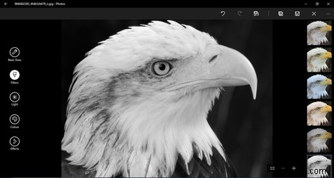 Windows 10 기본 사진 앱의 숨겨진 유용한 기능 10가지
