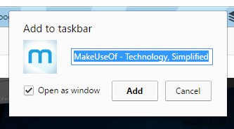 구글 크롬으로 웹사이트를 Windows 10 앱처럼 만드는 방법