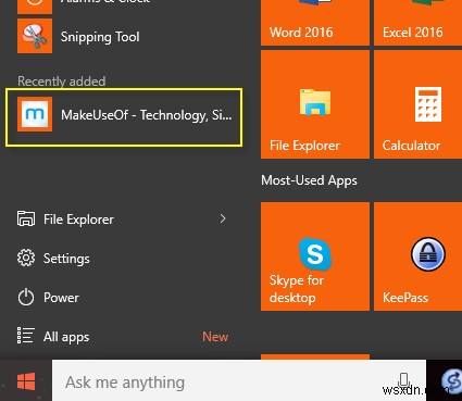 구글 크롬으로 웹사이트를 Windows 10 앱처럼 만드는 방법