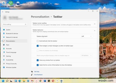Windows 11 작업 표시줄을 원하는 대로 바꾸는 7가지 방법