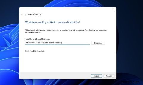 Windows 11에서 응답하지 않는 모든 프로그램 프로세스를 한 번에 종료하는 방법